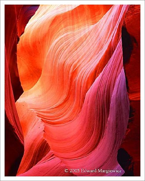 450102---Wave of color in Lower Antelope Canyon